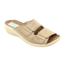 Adanex Infradito da donna BIO Nature 26023 beige 1