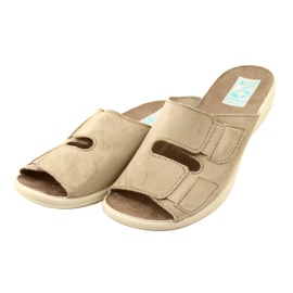 Adanex Infradito da donna BIO Nature 26023 beige 3