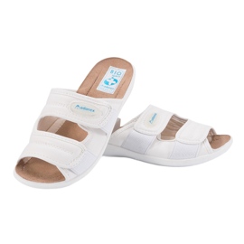 Pantofole Adanex Diana BIO Natura 17659 bianca 1