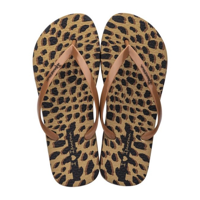 Infradito Ipanema Animale Print Ii Fem W 83306 AJ138 marrone 2