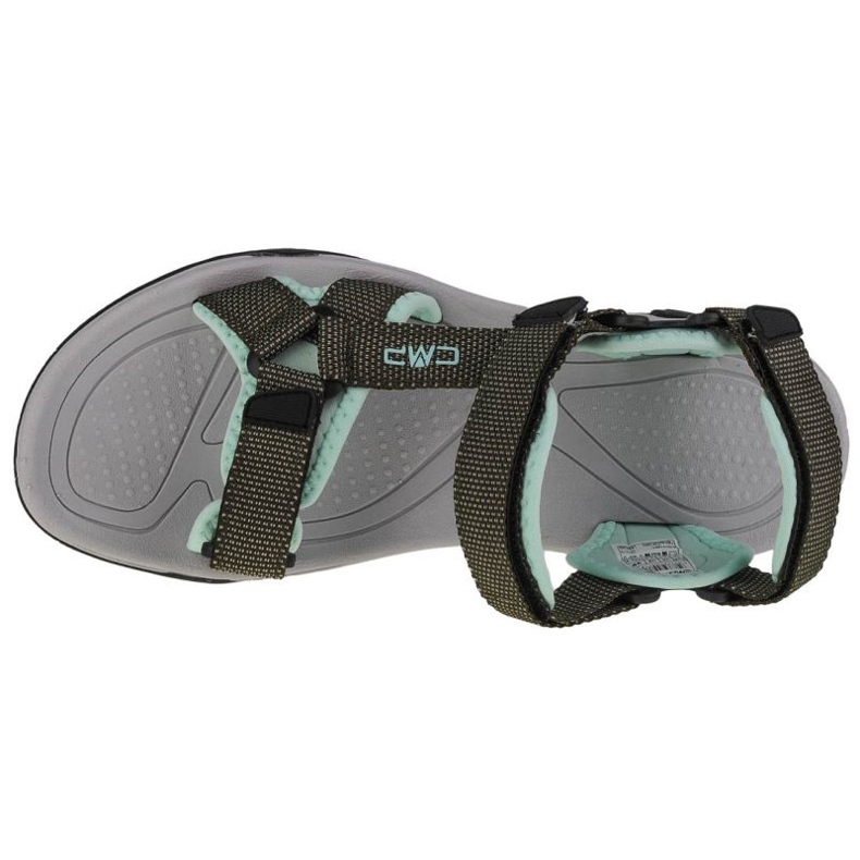 Sandalo da trekking CMP Hamal Wmn 38Q9956-F854 sandali verdi verde 2