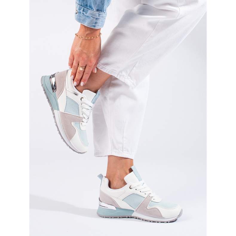 Scarpe sportive da donna Shelovet multicolore bianca 1