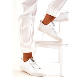 Sneakers in pelle Big Star JJ274311 Bianche bianco 7
