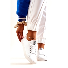 Sneakers in pelle Big Star JJ274311 Bianche bianco 2