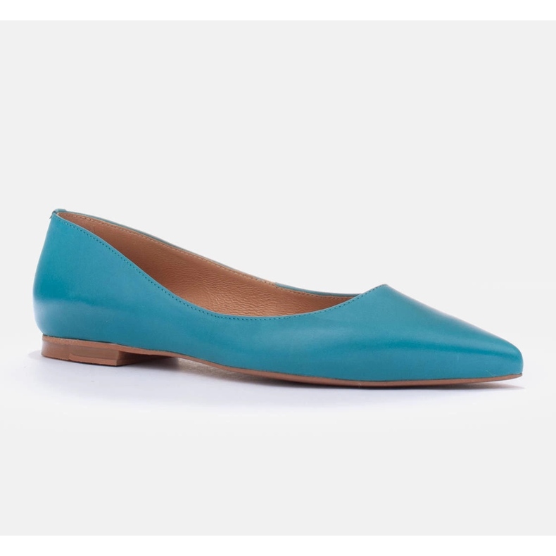 Marco Shoes Ballerine sottili blu 1