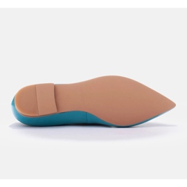 Marco Shoes Ballerine sottili blu 2