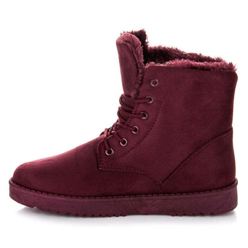 Seastar Trapper in pelle scamosciata rosso 1