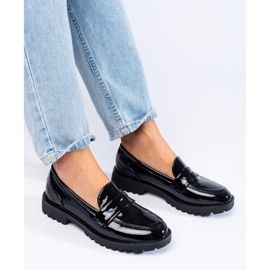 Scarpe da donna laccate nere Shelovet nero 2