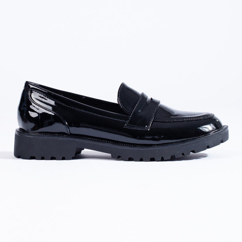 Scarpe da donna laccate nere Shelovet nero 1