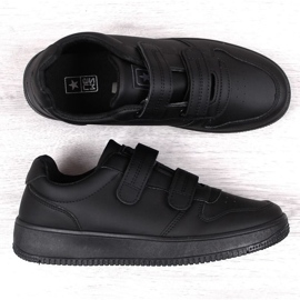 News Scarpe sportive con velcro Novità W EVE402A nere nero 2