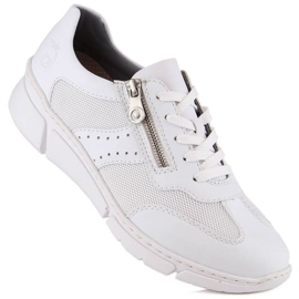 Comode scarpe sportive Rieker W RKR592 bianche bianca 1