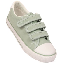 Sneaker con velcro Big Star W INT1842B verde 1