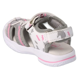 Scarpe per bambini Befado grigio 170P076 bianca 1