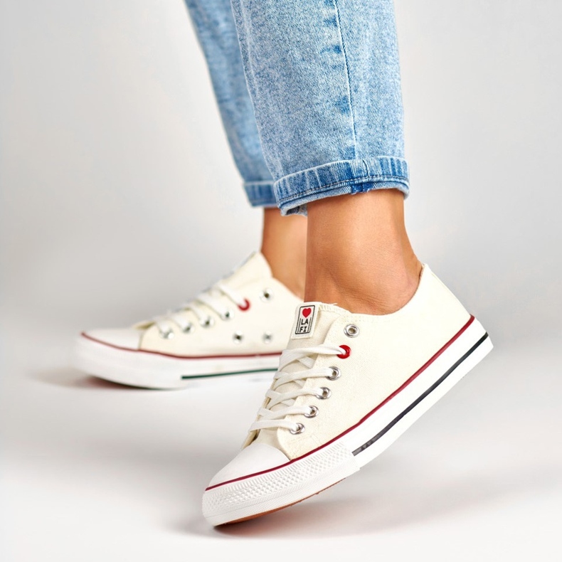 Sneakers La.Fi bianche bianca 1
