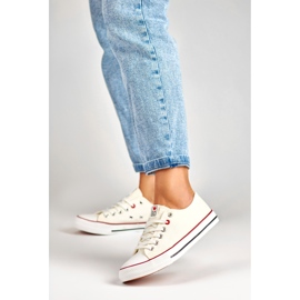 Sneakers La.Fi bianche bianco 2