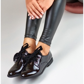 La.Fi Eleganti scarpe laccate nero 1