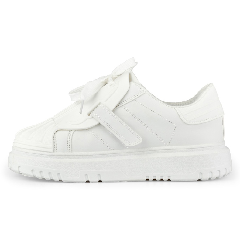 Scarpe sportive da donna bianche alla moda bianca 2