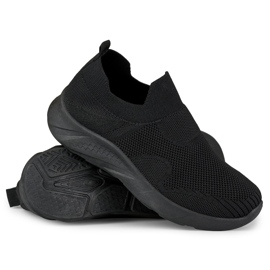 Scarpe slip-on sportive nere nero 1