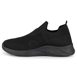 Scarpe slip-on sportive nere nero 2