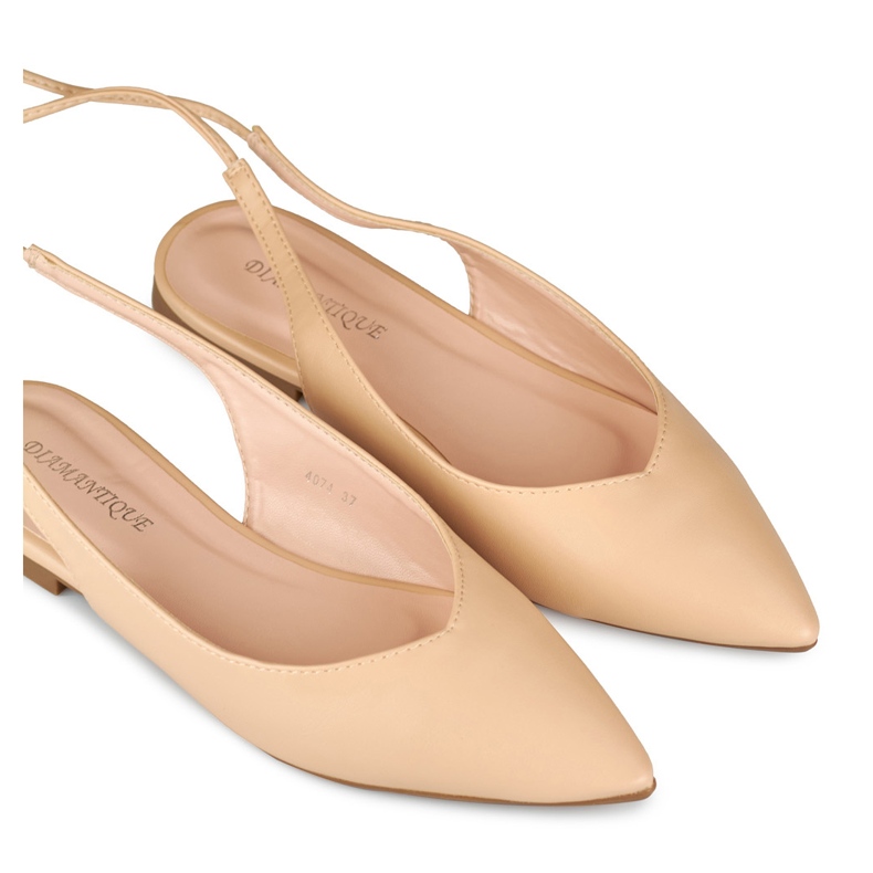 Ballerine annodate beige 2