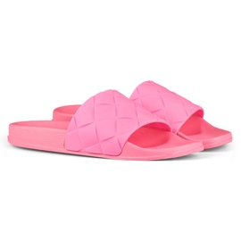 Pantofole da donna classiche fucsia rosa 2