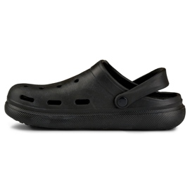 Comode pantofole nere da donna morbide nero 1