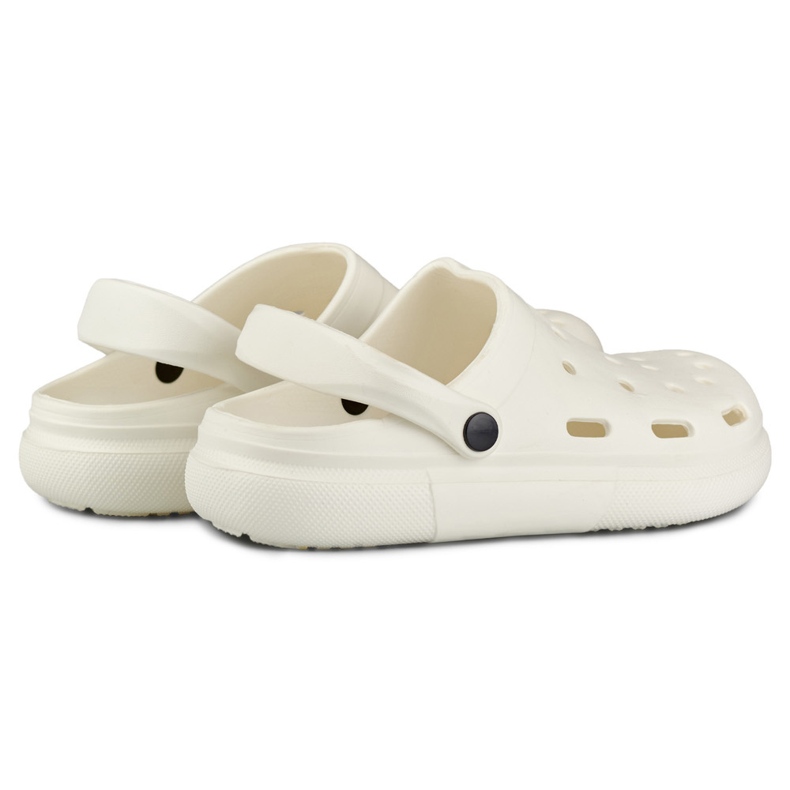 Comode pantofole bianche da donna morbide bianco 1