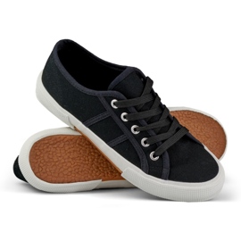 Sneakers basse nere nero 2