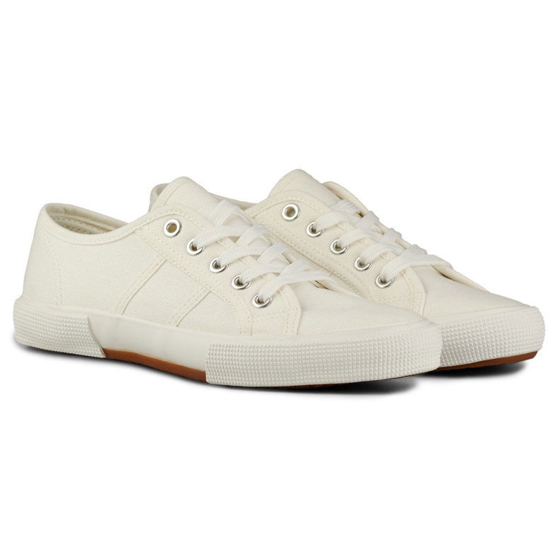 Sneakers basse bianche bianco 2