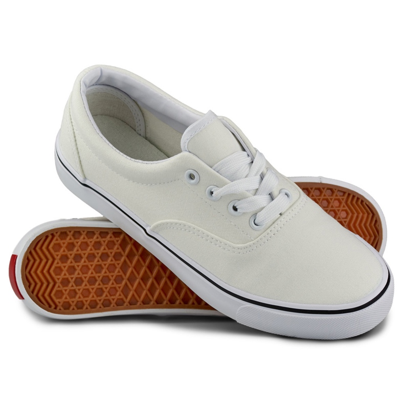 Classiche sneakers bianche da donna bianco 2