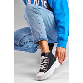 Sneakers nere sopra la caviglia nero 1
