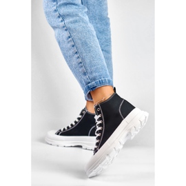 Sneakers nere sopra la caviglia nero 2