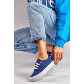 Sneakers blu da donna 1