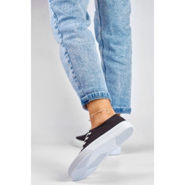 Sneakers nere da donna nero 2