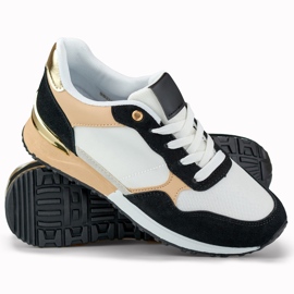 Eleganti scarpe sportive da donna bianca 2