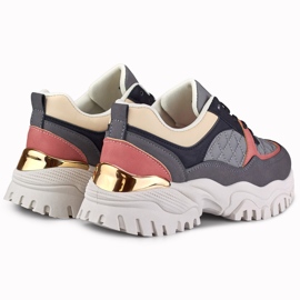 Sneakers grigie da donna Bellis grigio 2
