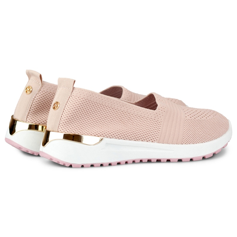 Scarpe casual da donna comode e flessibili rosa 1