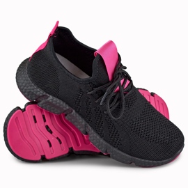 Comode scarpe sportive morbide e leggere nero 1
