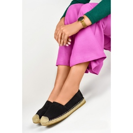 Espadrillas nere classiche da donna nero 1