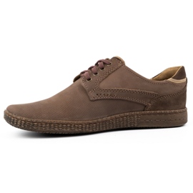 KOMODO Scarpe casual da uomo 848 marrone 1