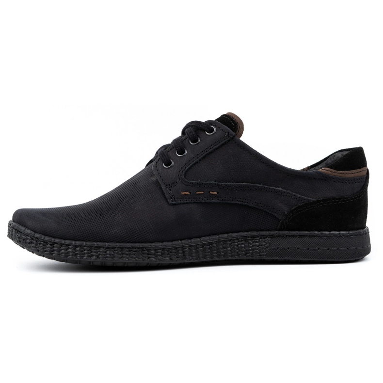 KOMODO Scarpe casual da uomo 848 nere nero 1