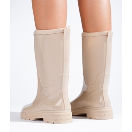 Stivali crema da donna di Shelovet beige 1