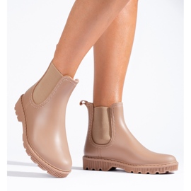 Stivali beige corti di Shelovet 1