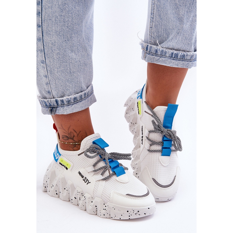 PS1 Sneakers Slip-on alla moda White Evolution bianca 1