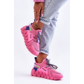 PS1 Sneakers Slip-on alla moda Pink Evolution rosa 2
