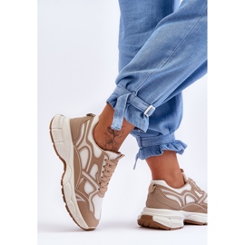 FG2 Scarpe Sportive Donna Beige Contiro 2