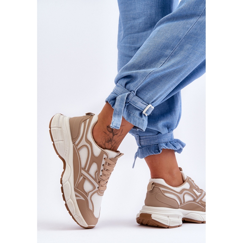 FG2 Scarpe Sportive Donna Beige Contiro 2