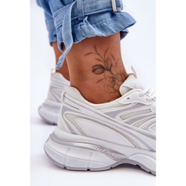 FG2 Scarpe Sportive Stringate Donna Bianche Emare bianco 2