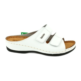 Inblu scarpe da donna pantofole 158D107 bianco 1
