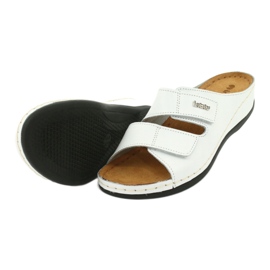 Inblu scarpe da donna pantofole 158D107 bianco 3